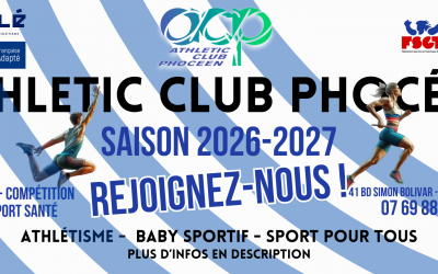 Saison 2026-2027 : Rejoignez-nous !